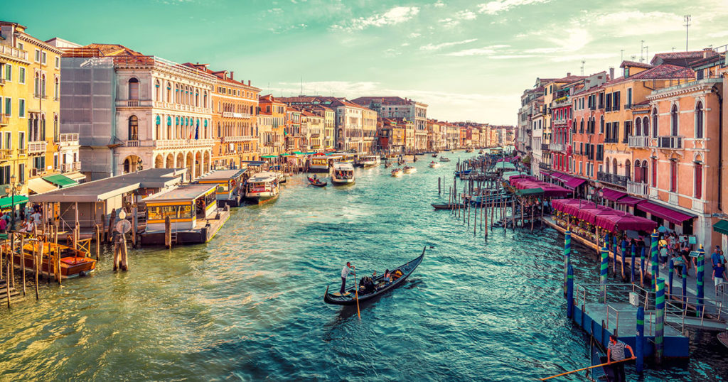 Canal Grande i Venedig
