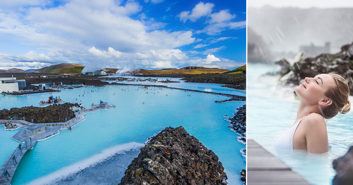 Blå lagunen på Island - boka biljett till landets bästa bad